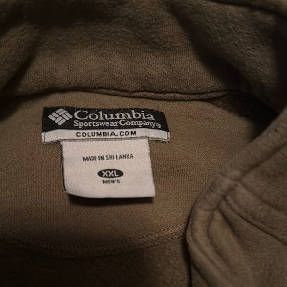 Columbia Men's Olive Green Pullover - Picture 2 of 6